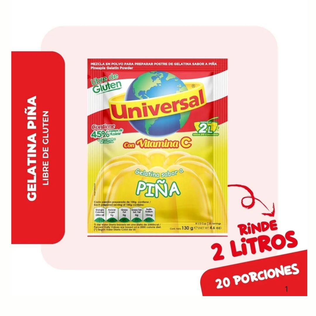 GELATINA SABOR NARANJA