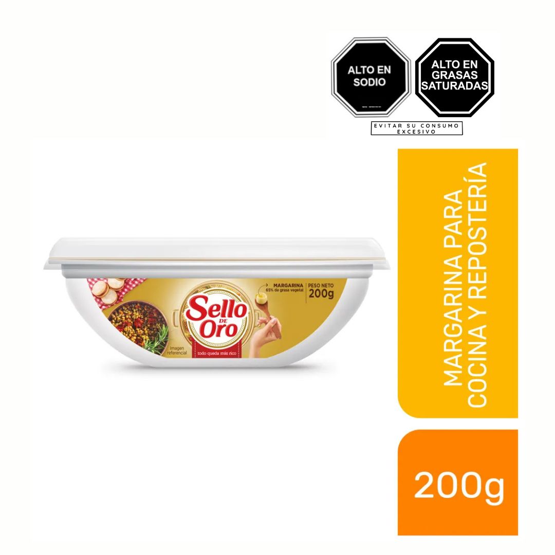 MARGARIANA SELLO DE ORO 200 GRAMOS