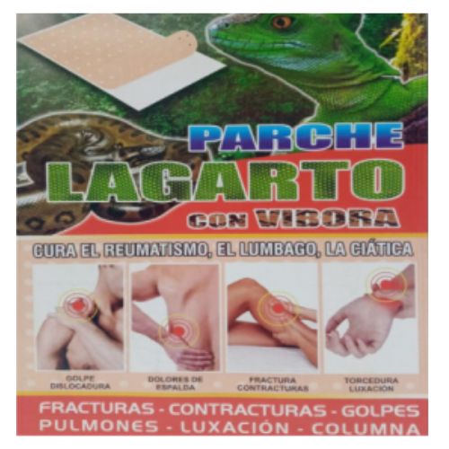 PARCHE LAGARTO